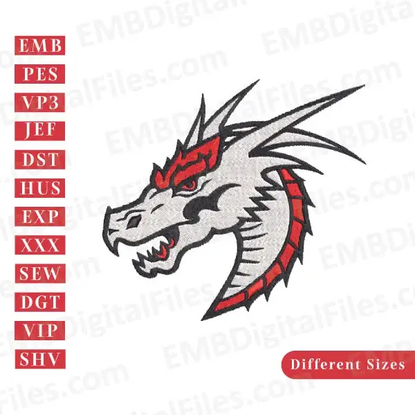  Custom Animal Embroidery Design