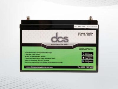 120 Amp deep cycle battery