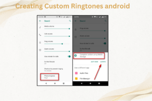 Creating Custom Ringtones android