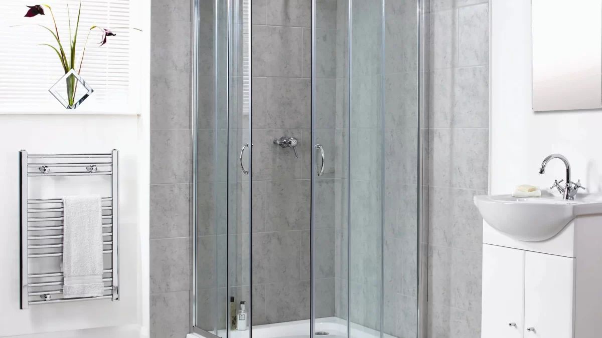 HOW TO INSTALL A CORNER SHOWER SCREEN