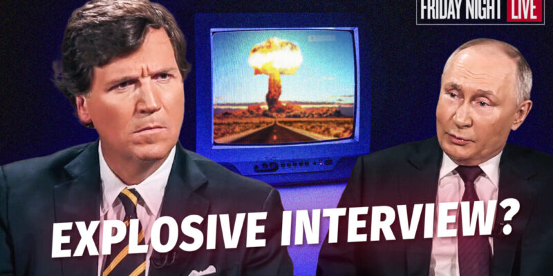 Tucker Carlson’s interview with Putin began with a rambling half-hour lecture on the history of Russia & Ukraine.