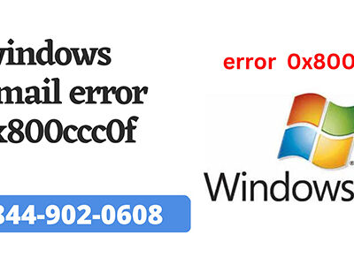 Fix Windows Live Mail Error ID 0x800ccc0f