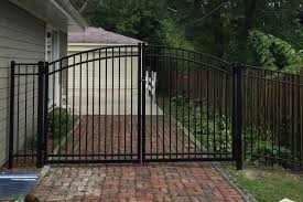 residential aluminum fence