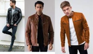 leather jacket for men