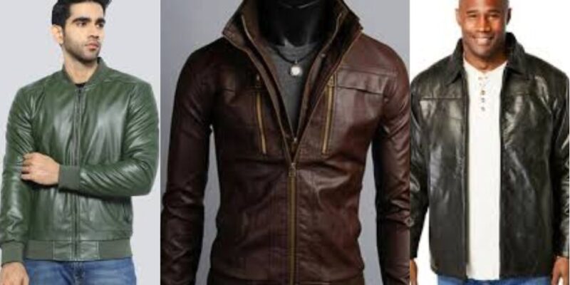 leather jacket for men