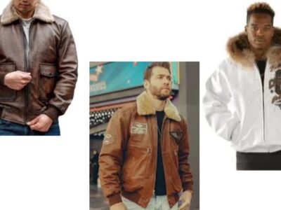 mens shearling coat