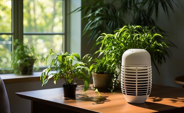 plant inspired air purifier- koru