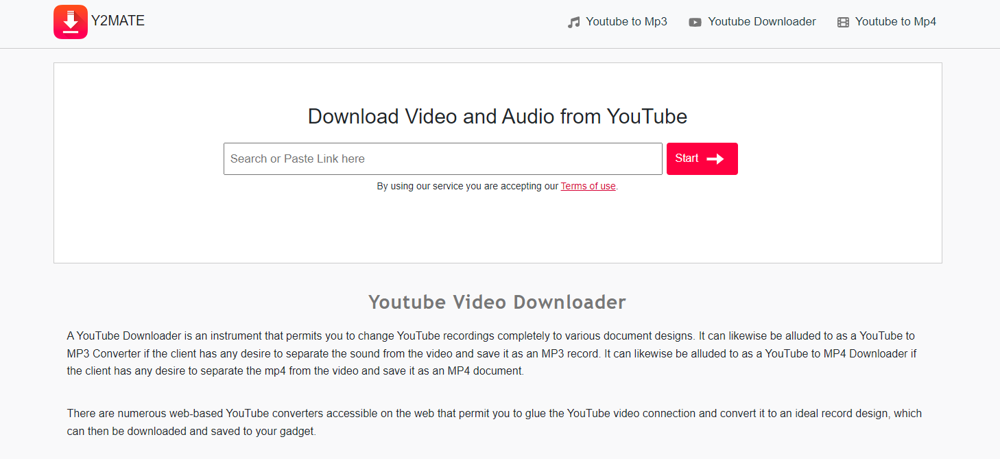 Exploring Youtube Downloader Y2mate with Complete Extrections