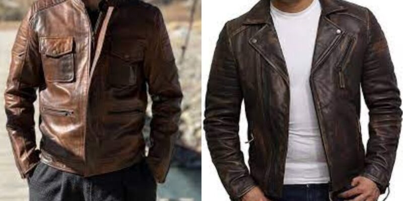 leather jacket for men