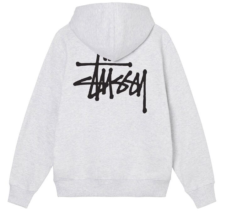 Basic-Stussy-Hoodie-Grey