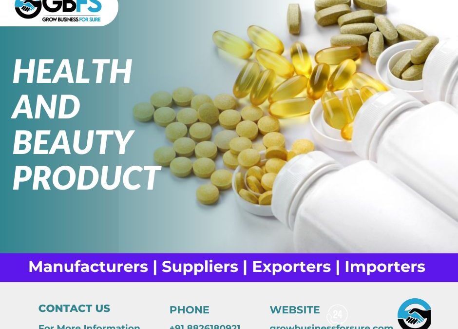 Beauty and Health Products Manufacturers in India