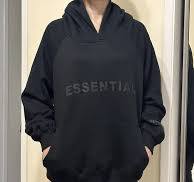 Black Essentials Hoodie