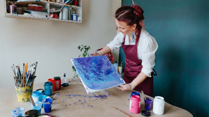 resin art workshop