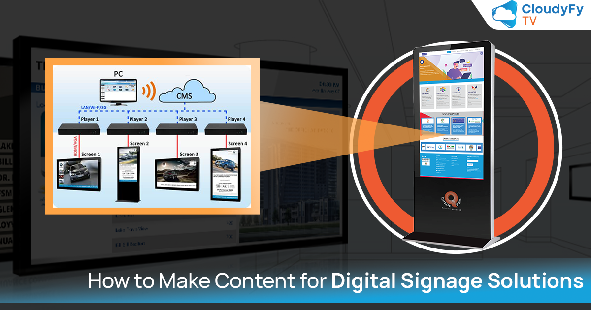 How to Make Content for Digital Signage Solutions