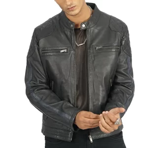 keith biker leather jacket