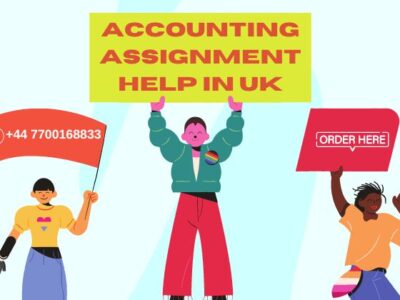 a group of people holding up signs Best Accounting Assignment help For UK Students