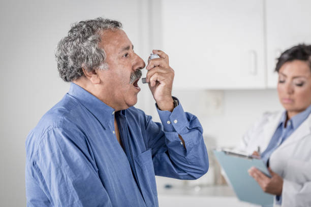 What does an Inhaler do for someone with Asthma?