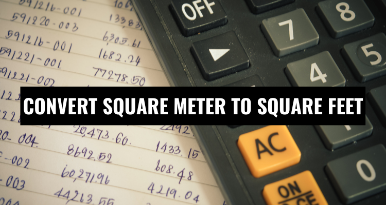 square meter to square feet