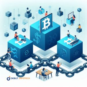 Custom blockchain application development 