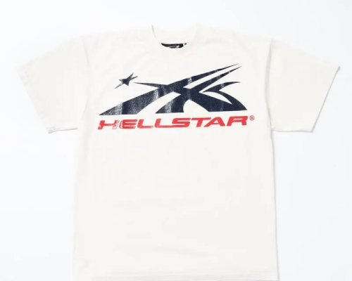 Buy Hellstar Short Sleeve Tee Shirt Blood Red