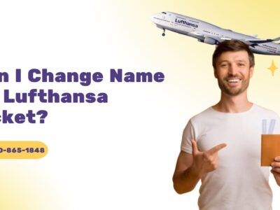 Change Name on Lufthansa Ticket