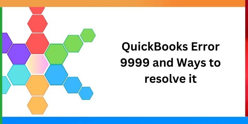 Quickbooks Error 9999