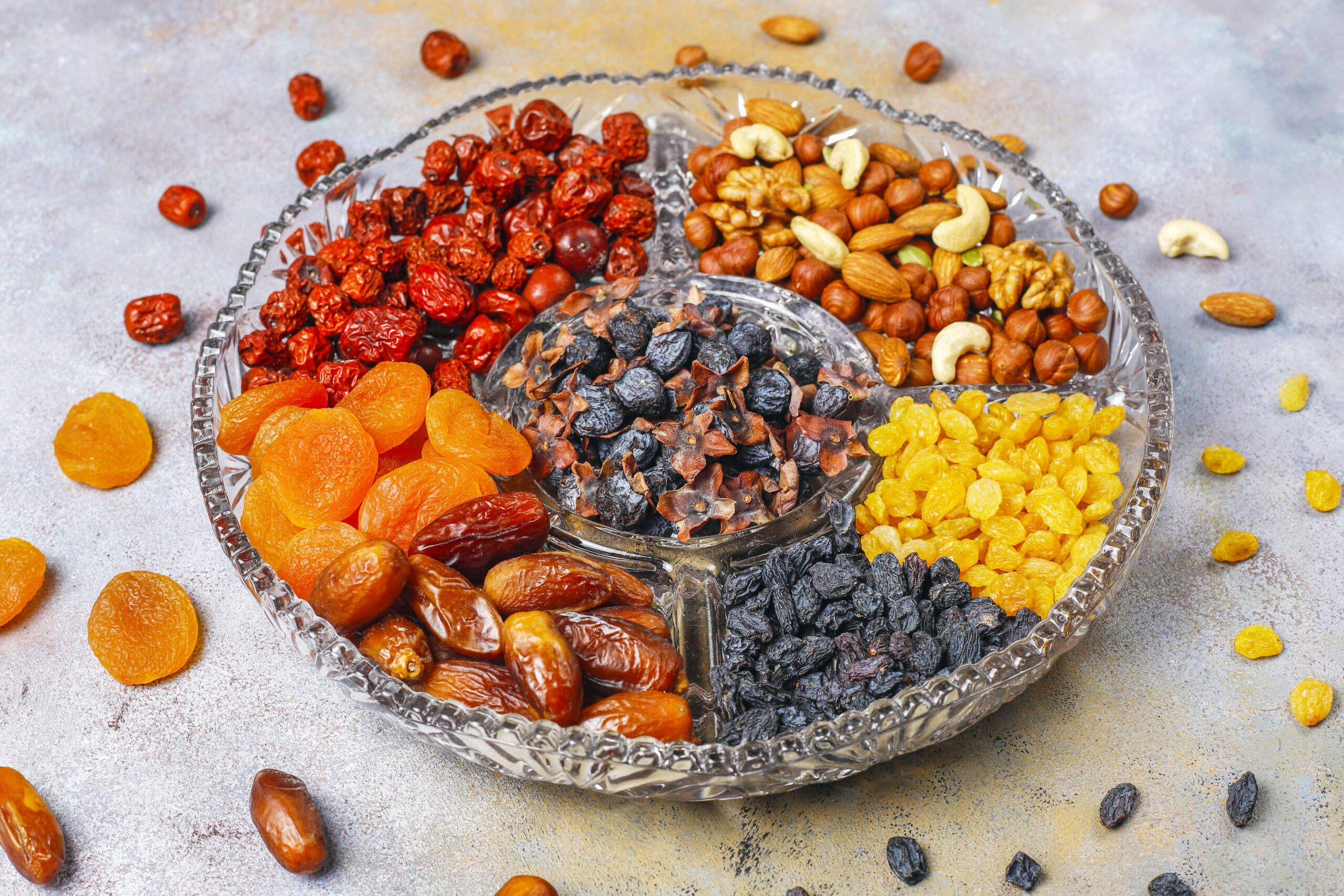Dried fruit with Dfruit