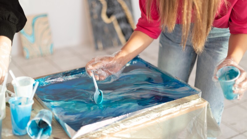 resin art workshop in delhi