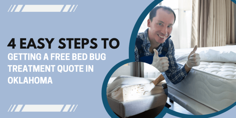 4 Easy Steps to Getting a Free Bed Bug Treatment Quote in Oklahoma