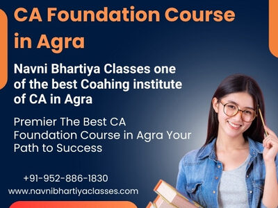 CA Foundation Course in Agra | CA institute i Agra | Best Coaching FOr CA