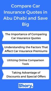 car insurance quotes in Abu Dhabi