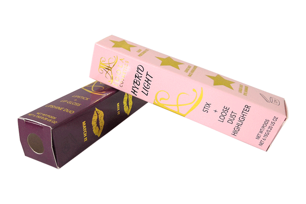 custom high quality fashion lip gloss gift box