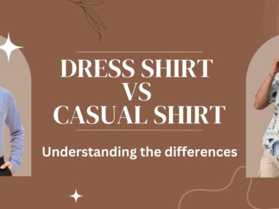Dress shirt vs casual shirt
