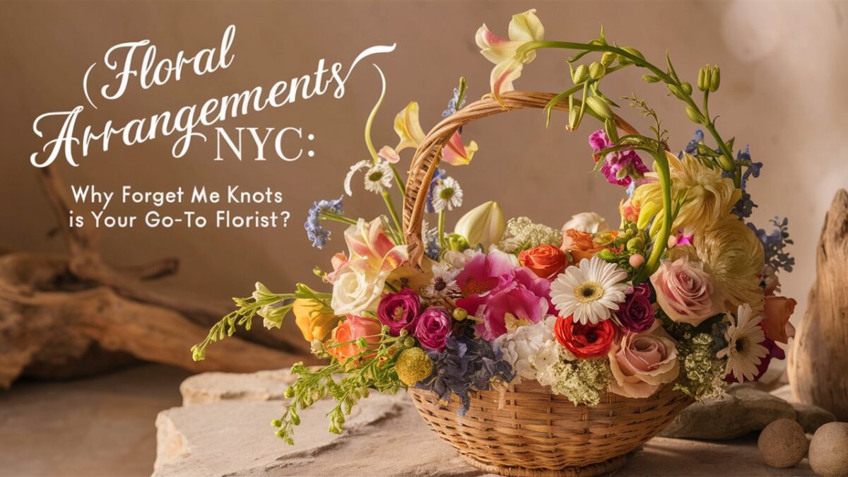 Floral Arrangements NYC: Why Forget Me Knots is Your Go-To Florist