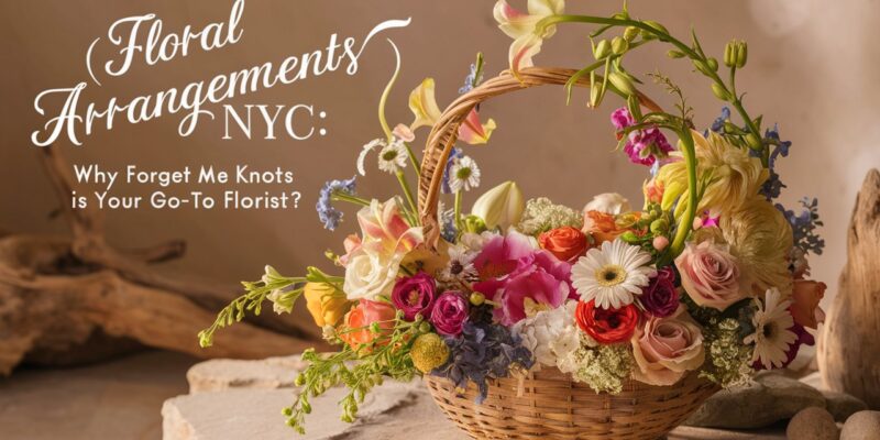 Floral Arrangements NYC: Why Forget Me Knots is Your Go-To Florist