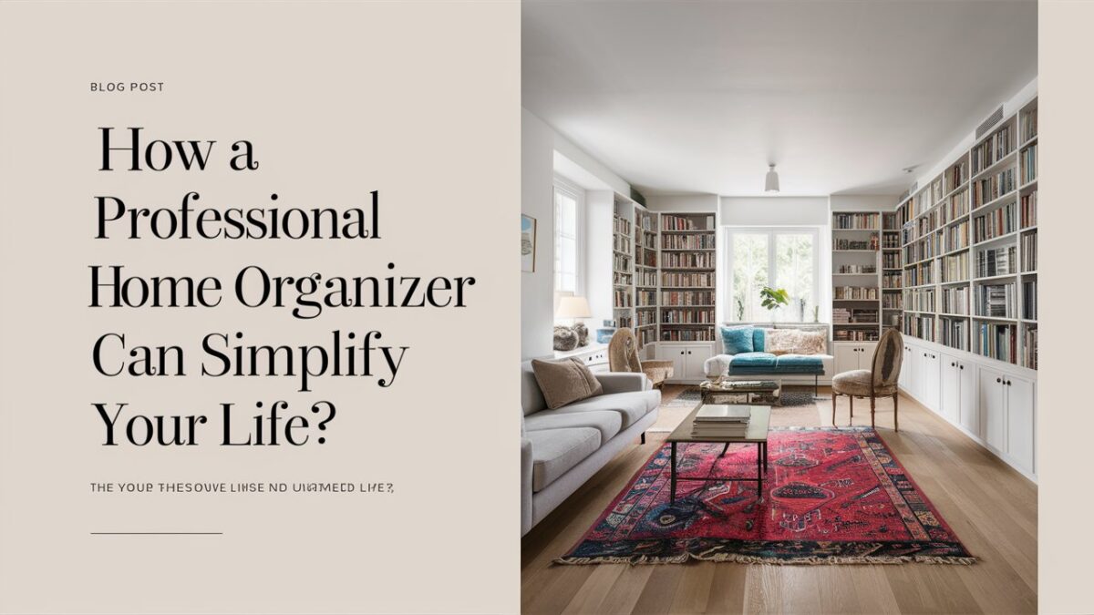 How a Professional Home Organizer Can Simplify Your Life