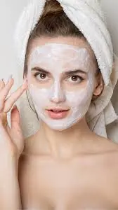 how to use curd on face