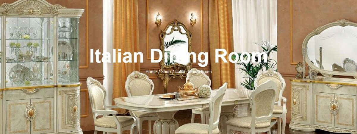 Italian dining room chairs