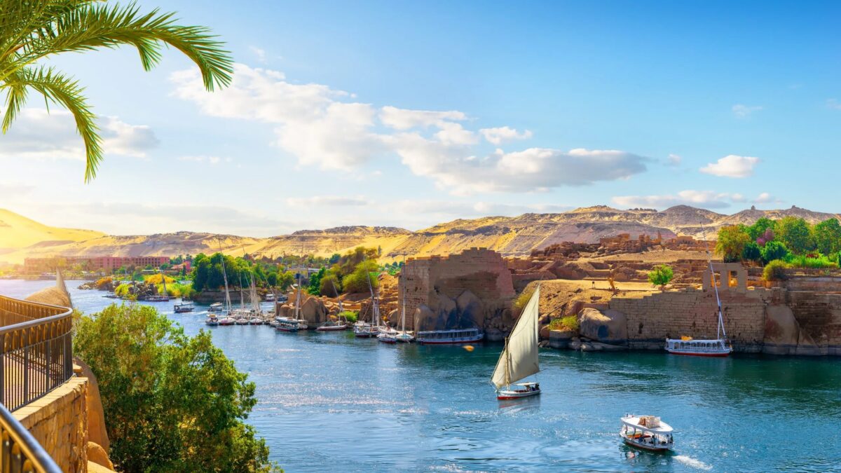 Nile River In Egypt