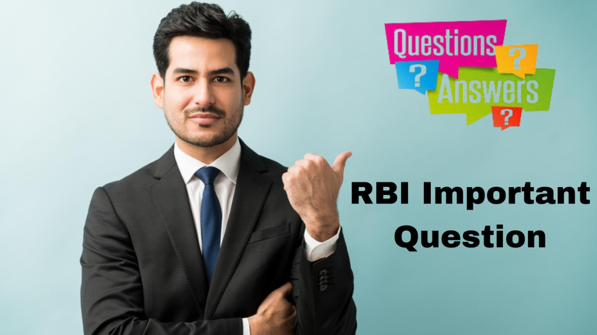 RBI Important Questions Series