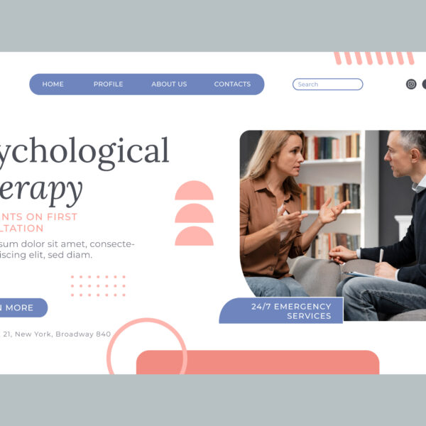 Web Design For Therapist
