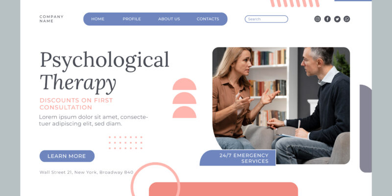 Web Design For Therapist