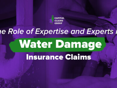 The Role of Expertise and Experts in Water Damage Insurance Claims