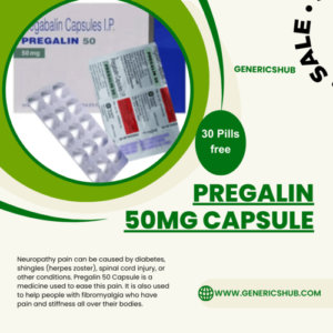 neuropathic pain. pregalin 50 mg