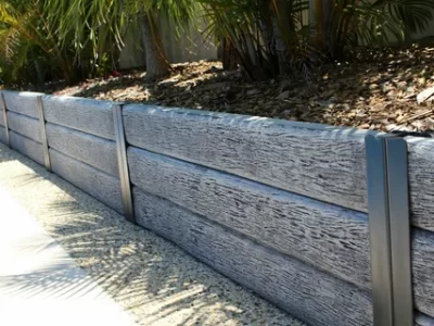 Concrete Sleeper Walls Brisbane