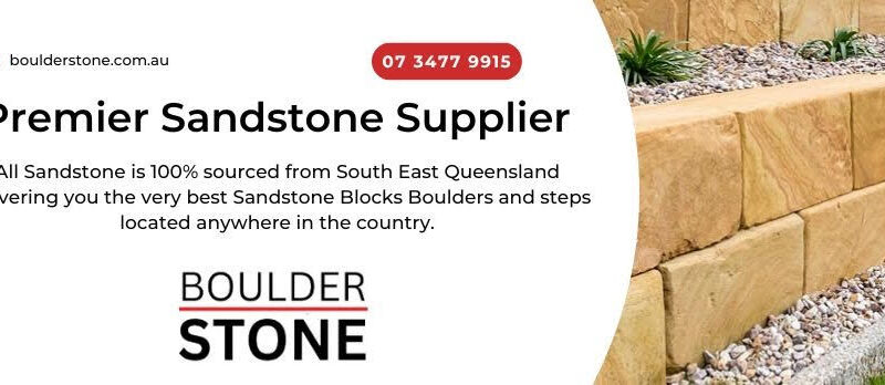 Enhance Your Landscape with Sandstone Boulders and Blocks