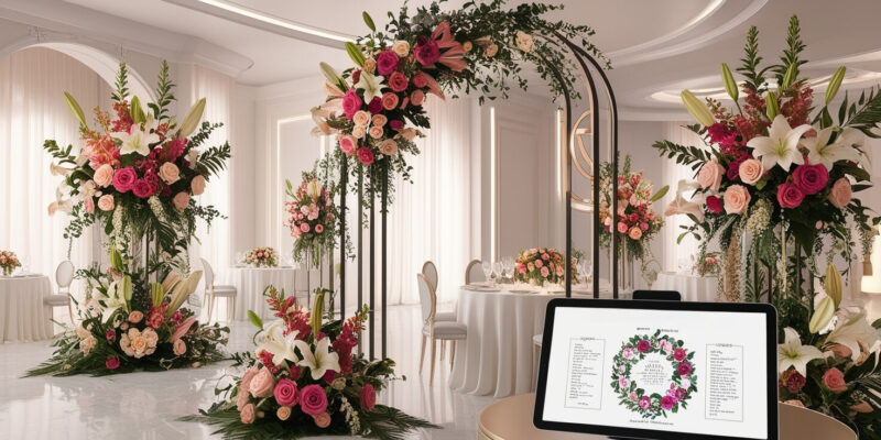 Wedding Flower Decoration Technology