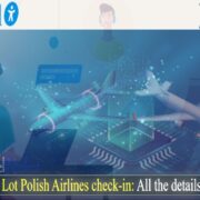 LOT Polish Airlines check-in