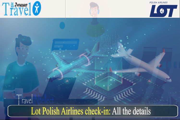 LOT Polish Airlines check-in