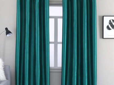 silk curtains